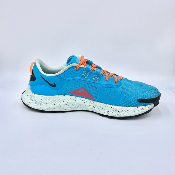 Nike Pegasus Trail 3 Laser Blue Habanero Red DA8697-400 Running Shoe Men’s Sz 15 - Picture 8 of 11